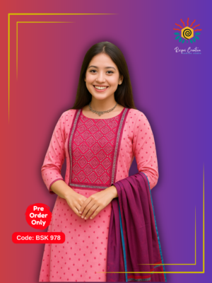 Hand Block Printed Salwar Kameez Set – Cotton