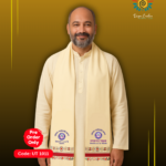 উত্তরীয়-Custom Printed Cotton Scarf/Uttorio