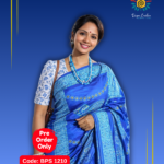 Block Print Balaka Silk Sharee